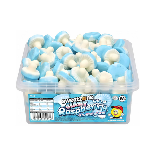 Sweetzone Giant Blue Raspberry Mushrooms 960g
