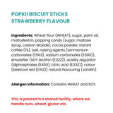 Popkii Strawberry Biscuit Sticks (40g)