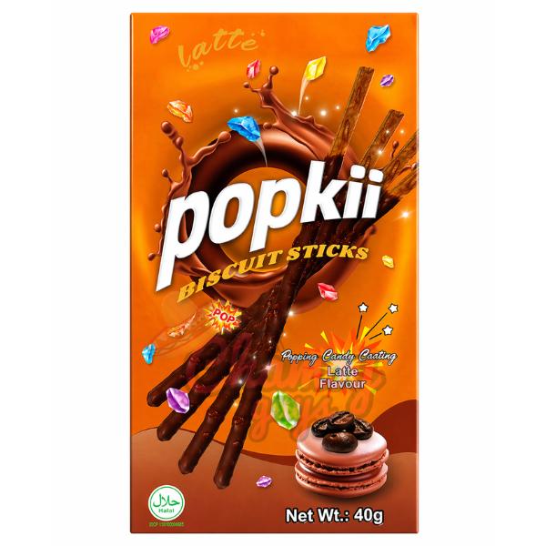 Popkii Latte Biscuit Sticks (40g)