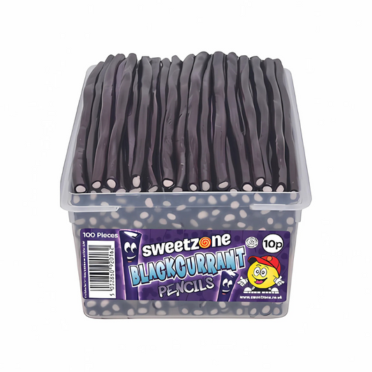 Sweetzone Blackcurrant Pencils 100 pcs