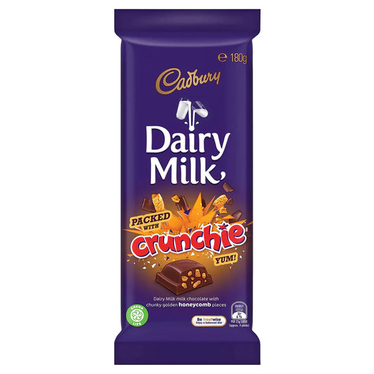 Dairy Milk Crunchie (AUS) Import 180g