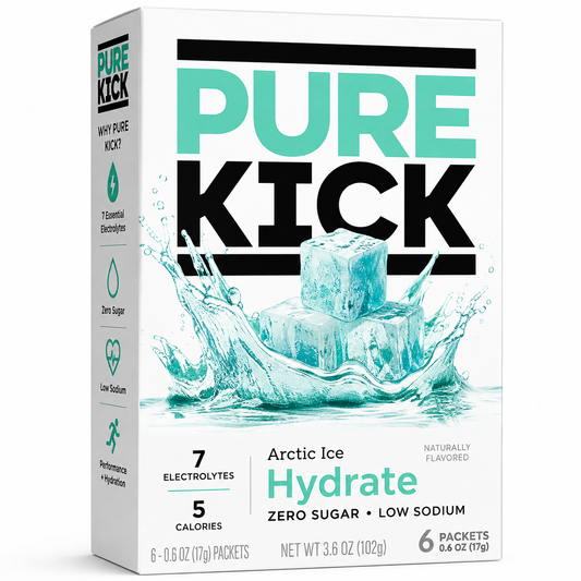 Pure Kick Arctic Ice Hydrate Drink Mix Sachets
