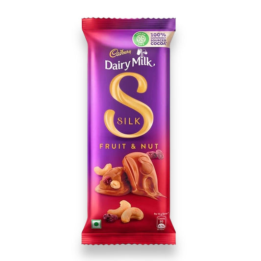 Cadbury Silk Fruit & Nut (India Import) - 55g