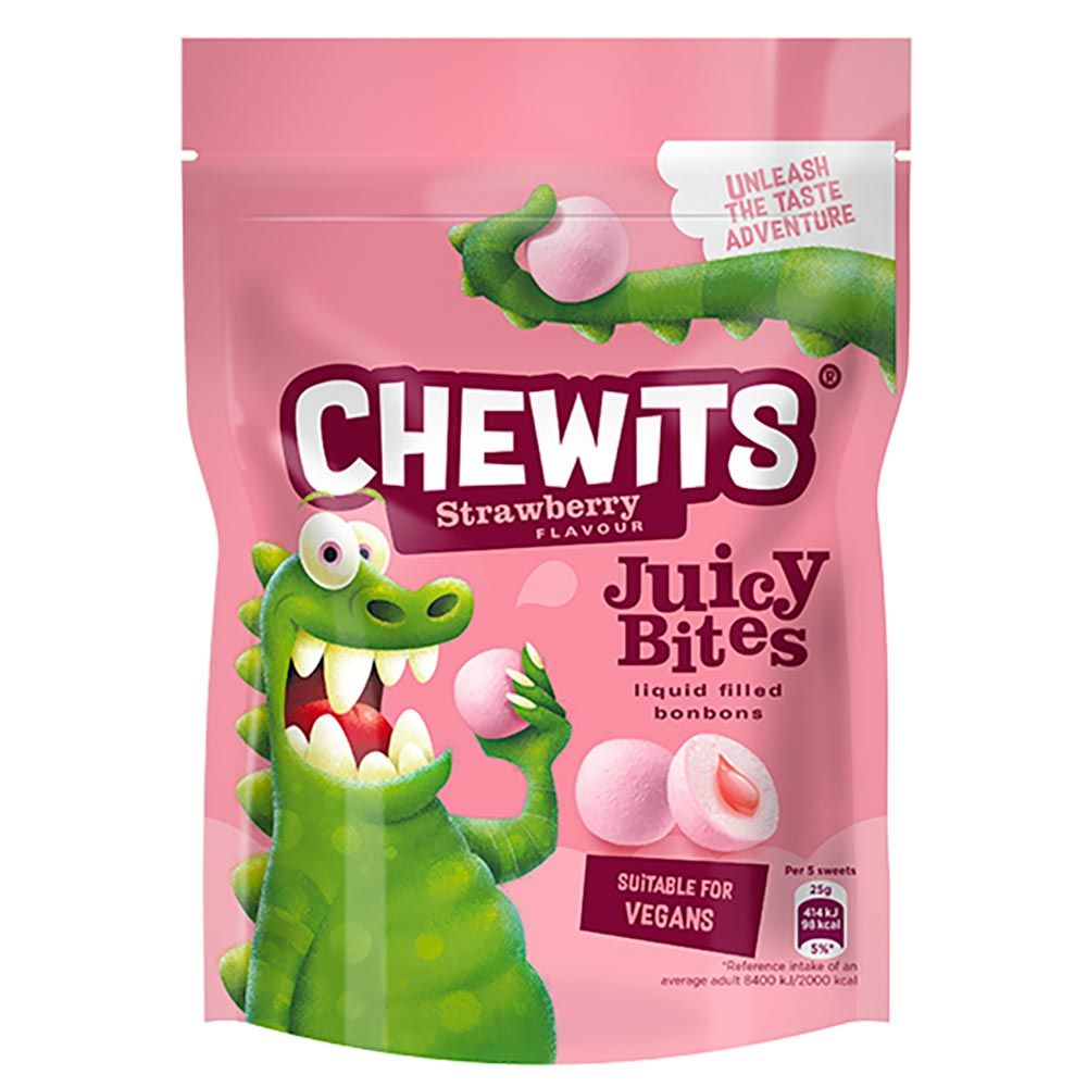 Chewits Strawberry Bon Bons (Non Freeze Dried) (Past Dated)