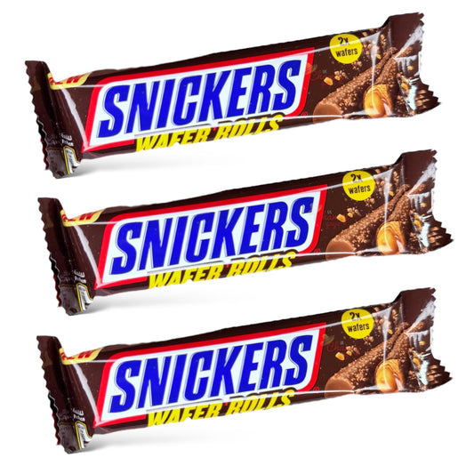 Snickers Wafer Rolls - Single Bar