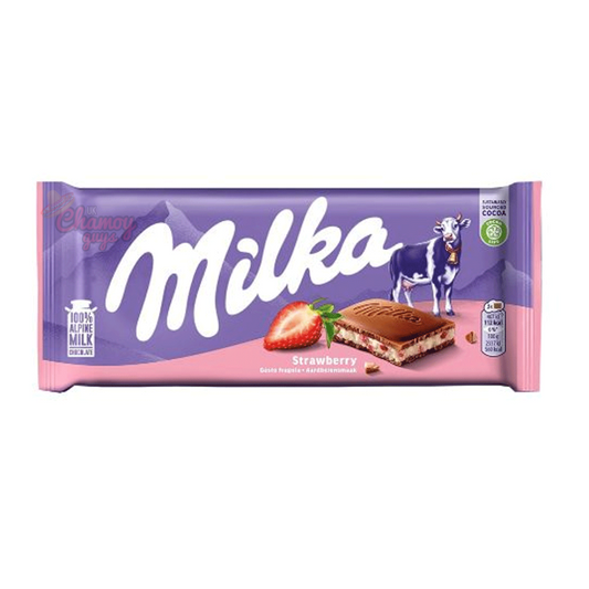 Milka Strawberry  Chocolate