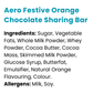 Aero Festive Orange Chocolate Sharing Bar 90g