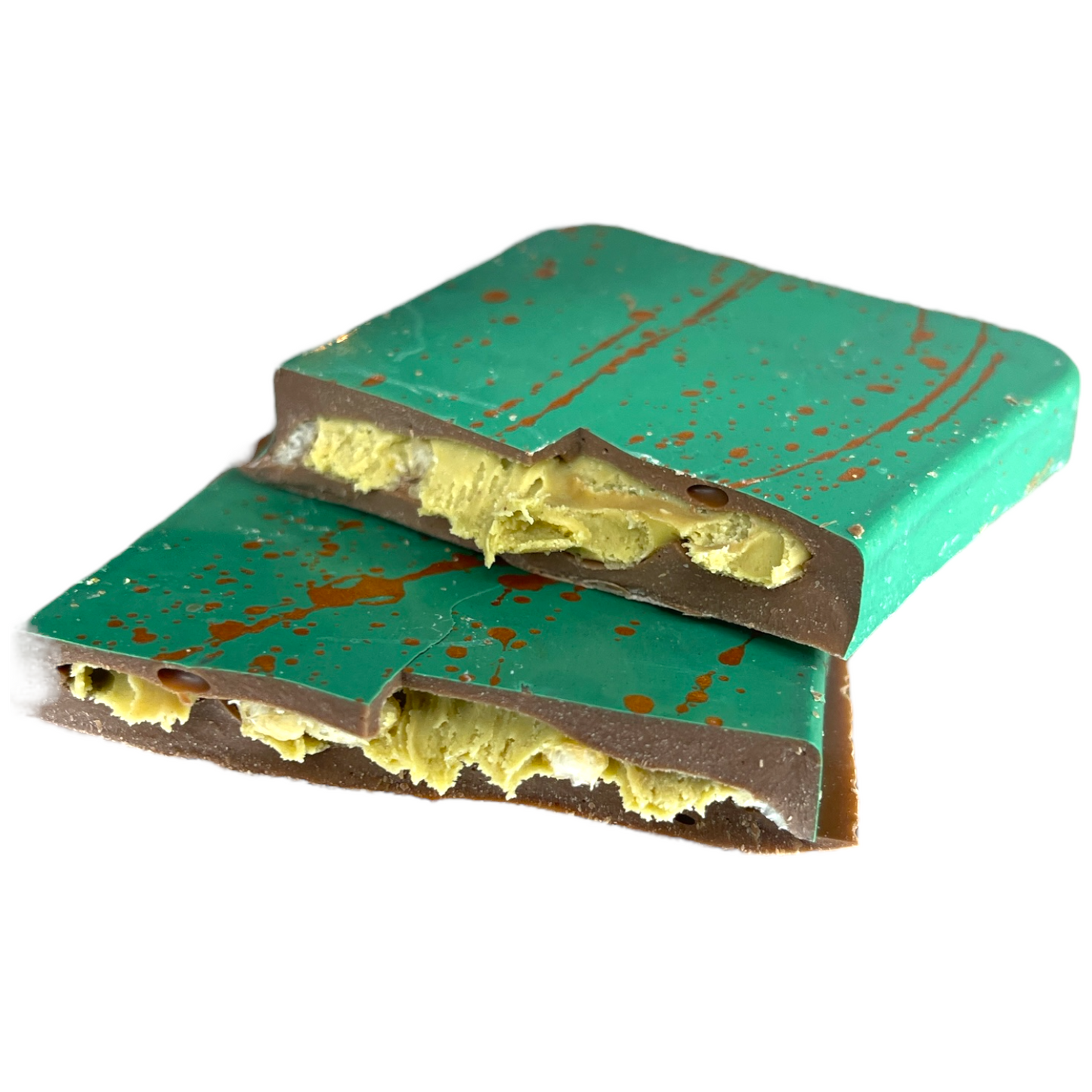 Pistachio Choc Bar - Pistachio & Rice Krispies (100g Bar)