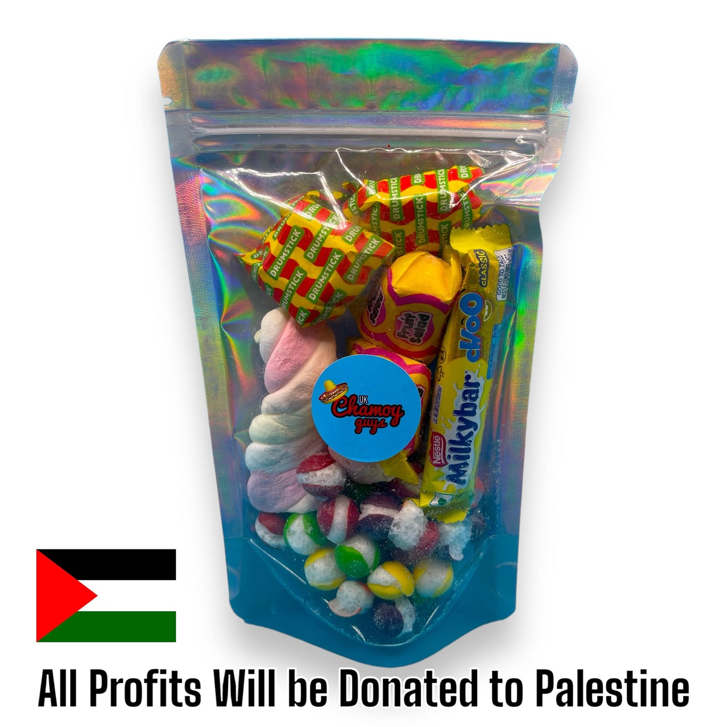 Medium Freezy Bag Halal, Chamoy Peach Rings or Pick N Mix (All Profits Will Be Donated to Palestine! 🇵🇸)