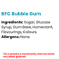BFC Bubble Gum 21g