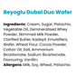 Beyoglu Dubai Duo Wafer