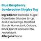 Blue Raspberry Jawbreaker Singles 1kg