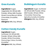 Bubblegum, Cotton Candy & Oreo Kunafa Spread Bundle