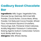 Cadbury Boost Chocolate Bar 48.5g x 48