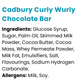 Cadbury Curly Wurly Chocolate Bar 21.5g x 48
