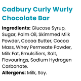 Cadbury Curly Wurly Chocolate Bar 21.5g x 48
