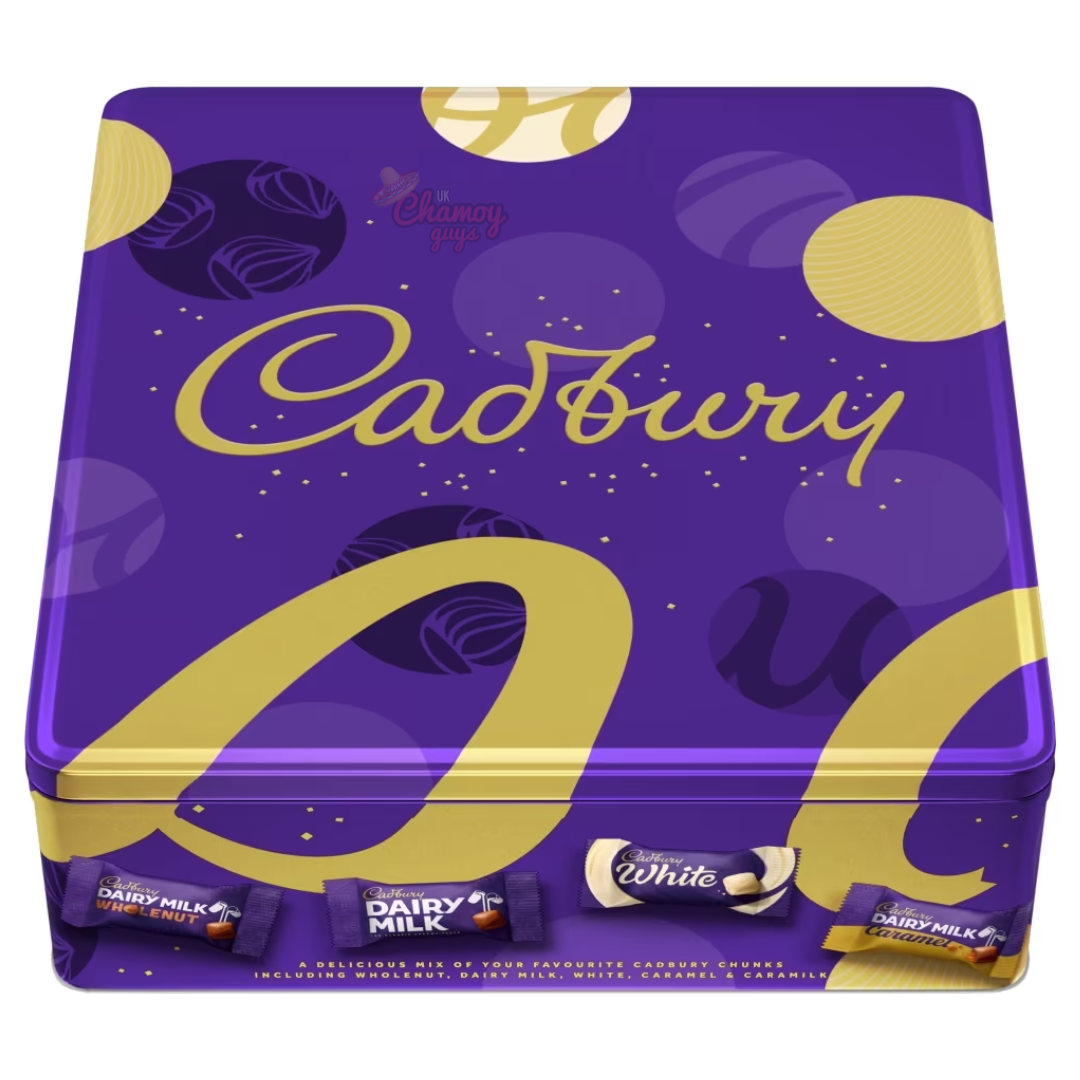Cadbury Dairy Milk Chocolate Mixed Chunks Tin 700g (Past Dated)