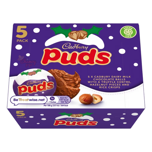 Cadbury Dairy Milk Chocolate Puds 5 Pack 175 g