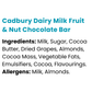Cadbury Dairy Milk Fruit & Nut Chocolate Bar 49g x 48