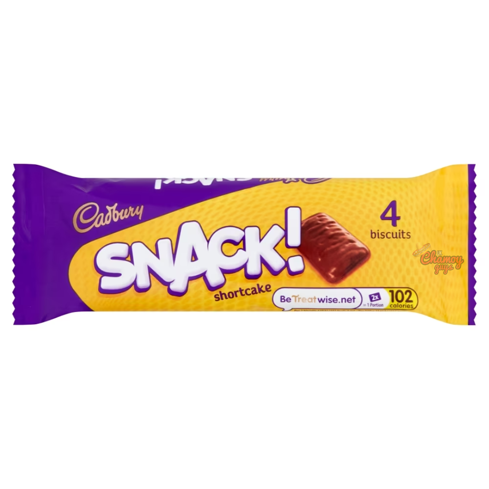 Cadbury Snack Shortcake Chocolate Biscuit 40g x 36