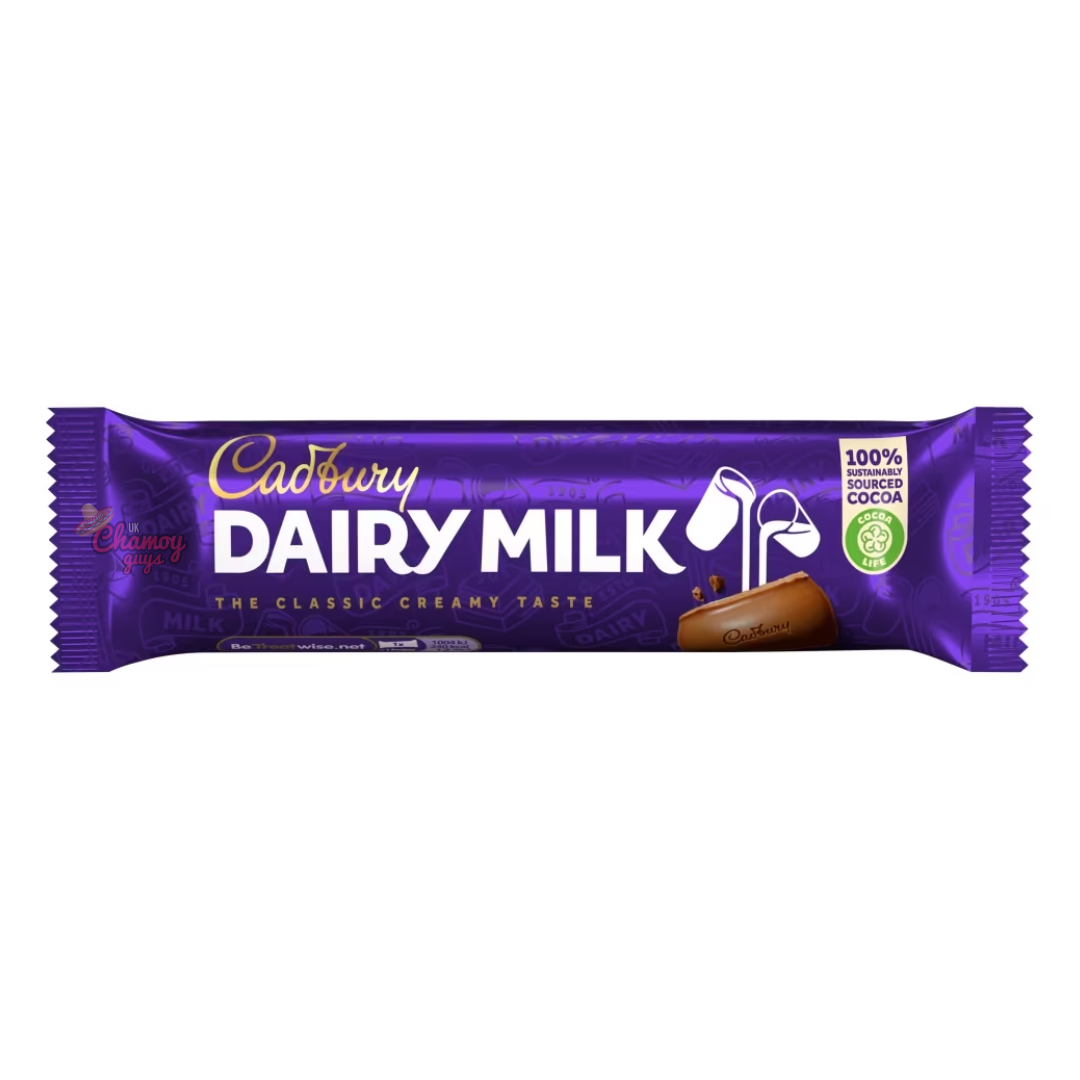 Cadbury Dairy Milk Chocolate Bar 45g x 48