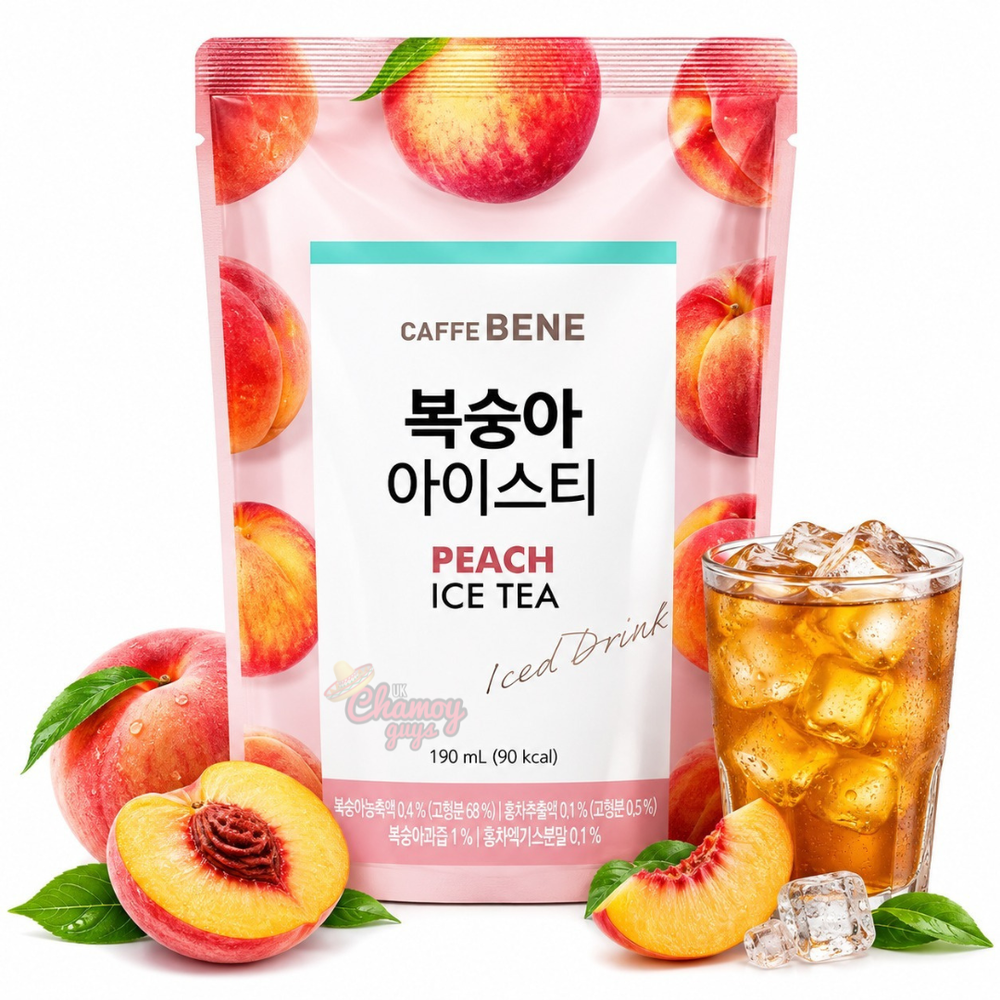 Caffè Bene Peach Iced Tea Drink 190ml