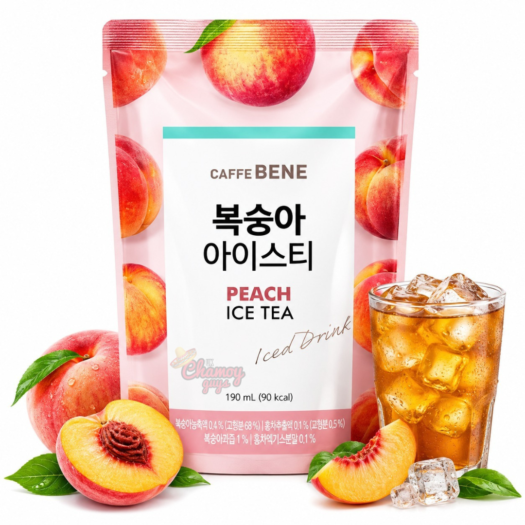 Caffè Bene Peach Iced Tea Drink 190ml