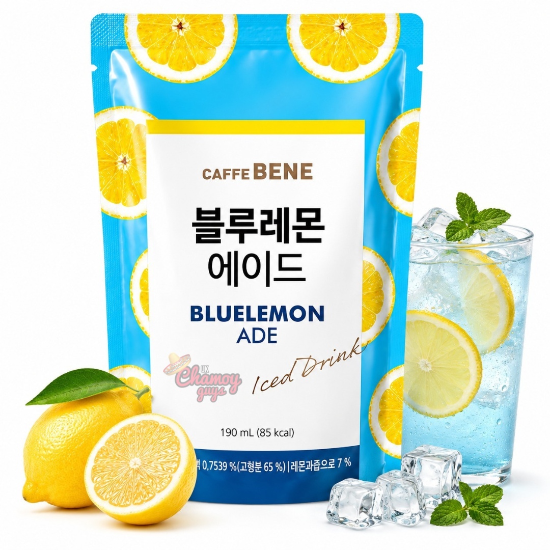 Caffè Bene Blue Lemon ADE Iced Drink 190ml