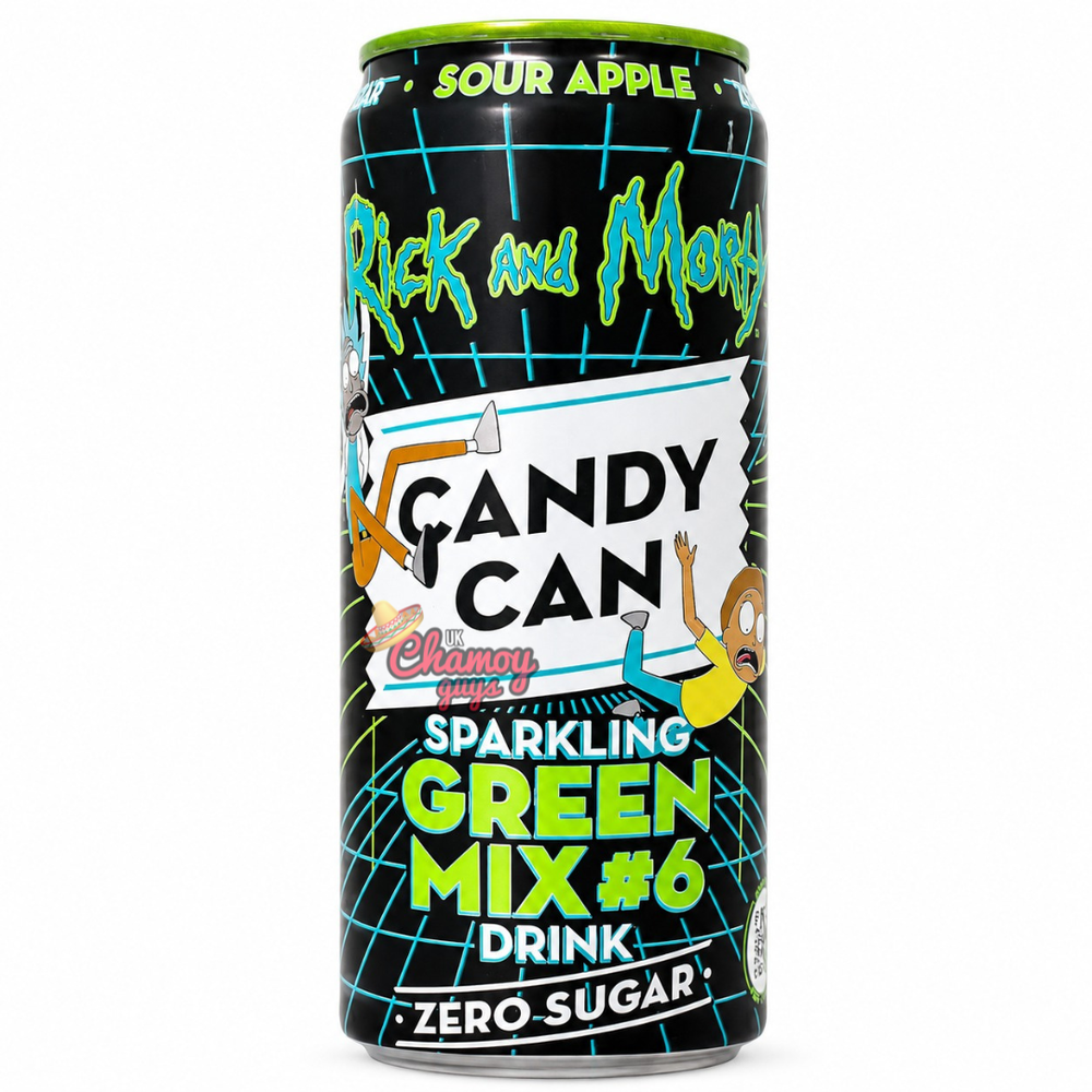 Candy Can Rick and Morty Green Mix Sparkling Drink 330ml