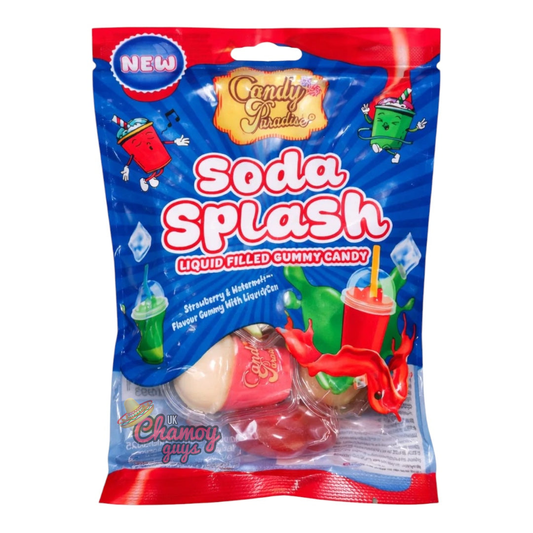 Candy Paradise Soda Splash Liquid Filled Gummy Candy 72g