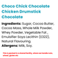 Choco Chick Chocolate Chicken Drumstick Chocolate Full Box (12x60g)