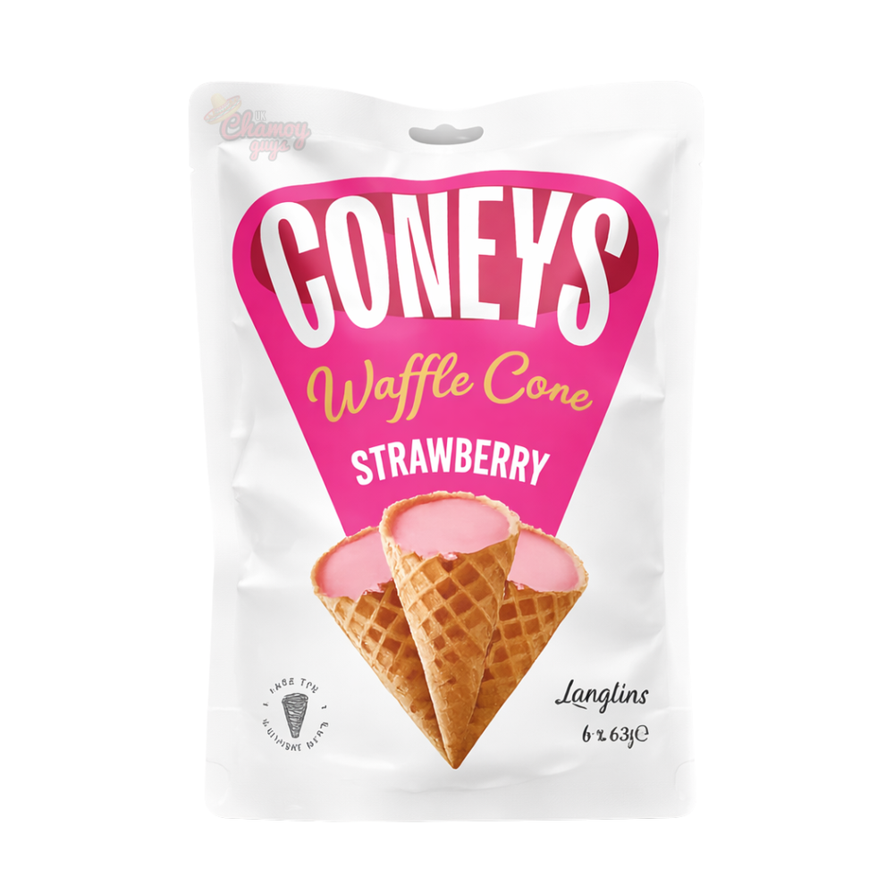 Coney’s Waffle Cone Strawberry