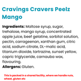 Cravings Cravers Peelz Mango 75g
