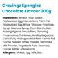 Cravingz Spongiez Chocolate Flavour 200g