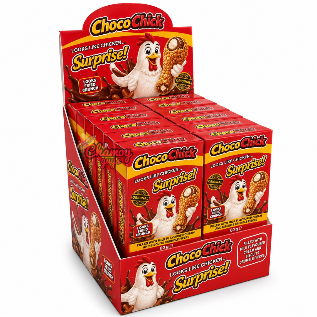 Choco Chick Chocolate Chicken Drumstick Chocolate Full Box (12x60g)
