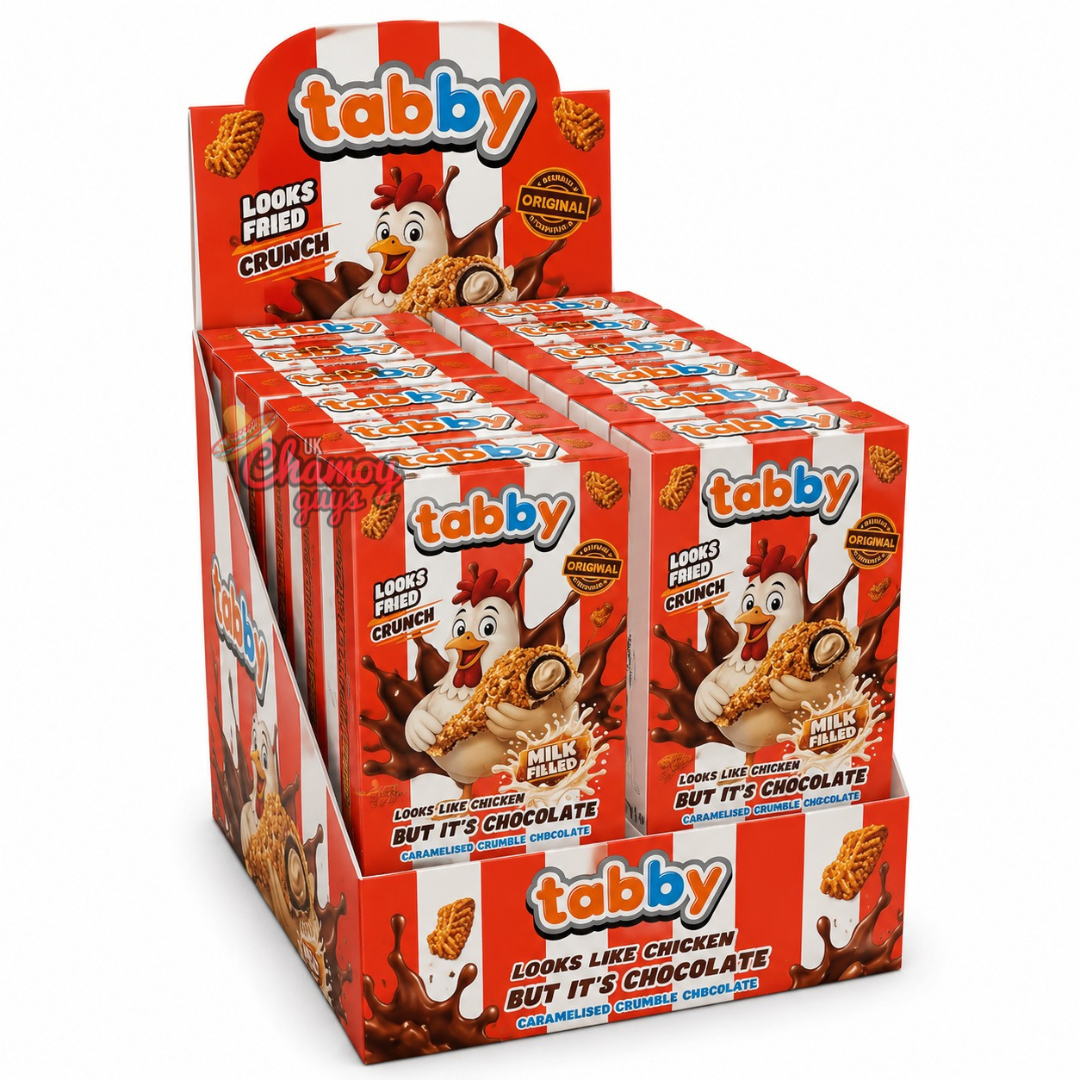 Tabby Chocolate Chicken Drumstick Chocolate Full Box (12x50g)