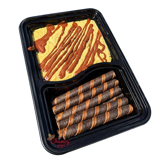 Chocolate Wafer Roll Dipping Box