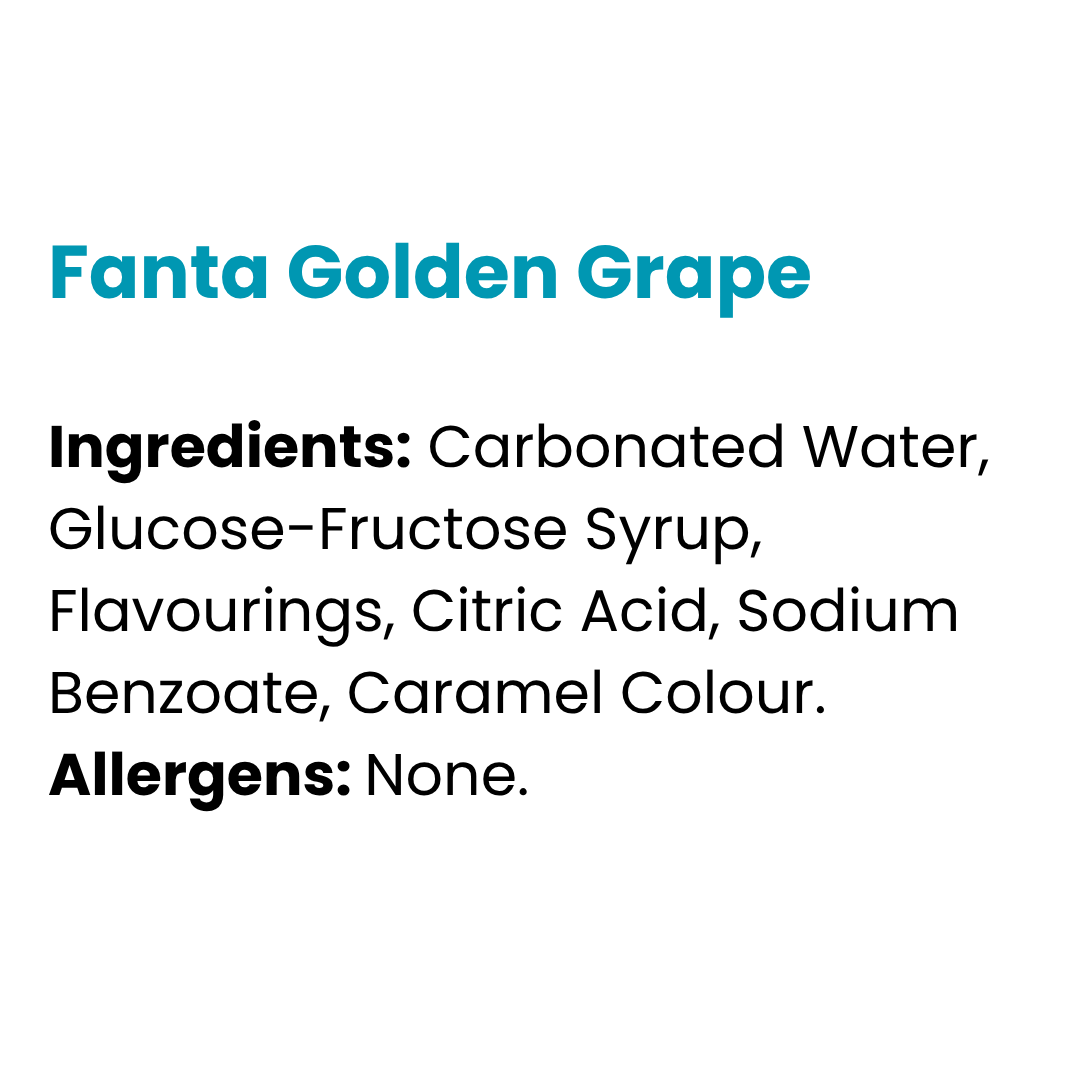 Fanta Golden Grape - Japan Edition