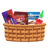 Chamoy Guys Gift Box Dairy Milk Lotus Biscoff , Eti-Pop Kek Chocolate, Bounty Coconut Rolls & Souracha Super Sauce