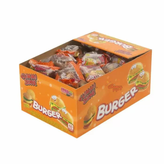 Gummi Zone Gummy Mini Burger 7g (Box of 60)
