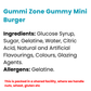 Gummi Zone Gummy Mini Burger 7g (Box of 60)