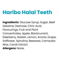 Haribo Halal Teeth 80G