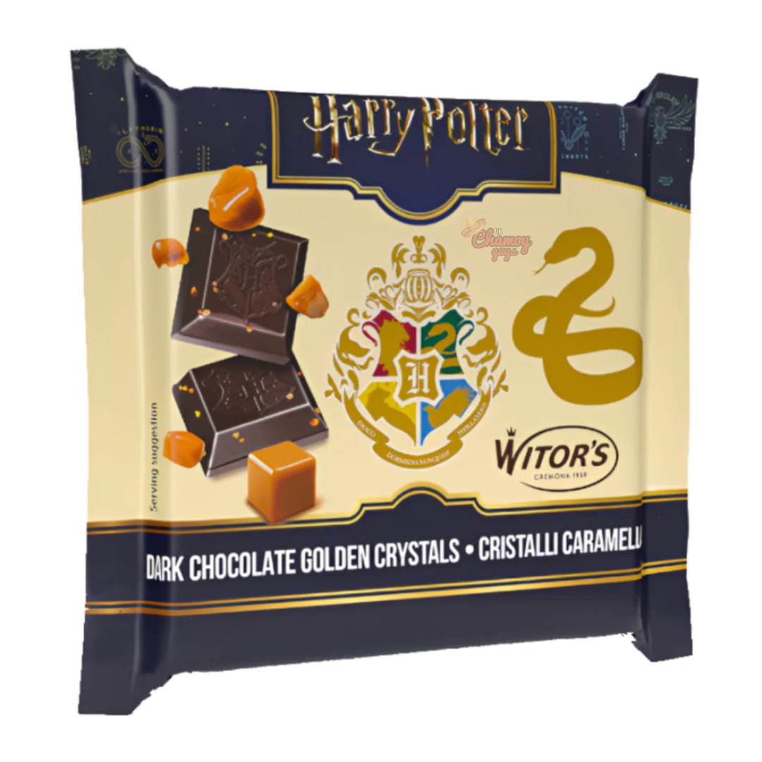 Harry Potter Dark Chocolate Tablets with Caramel Crystals 40g