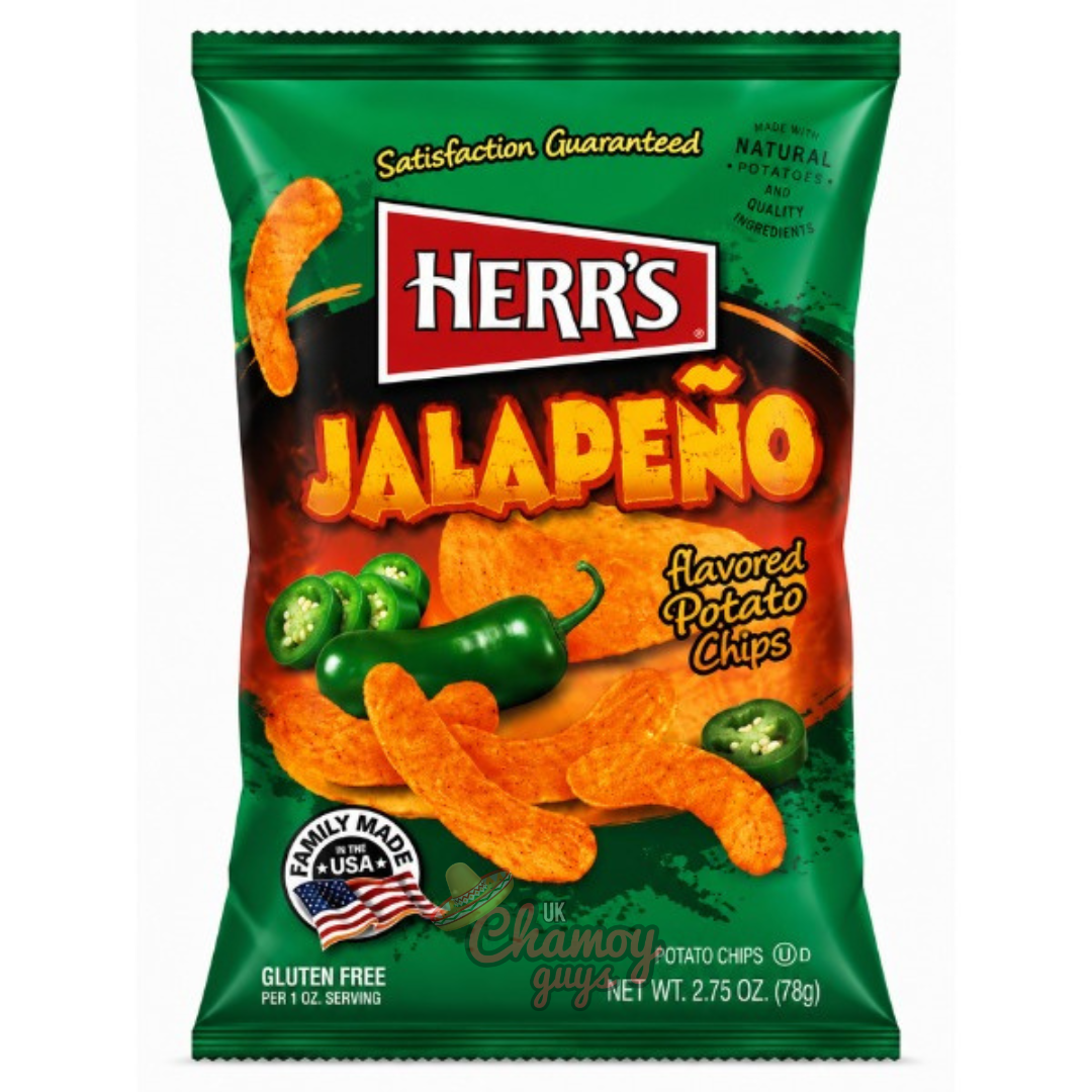 Herr's Jalapeño Flavoured Potato Chips
