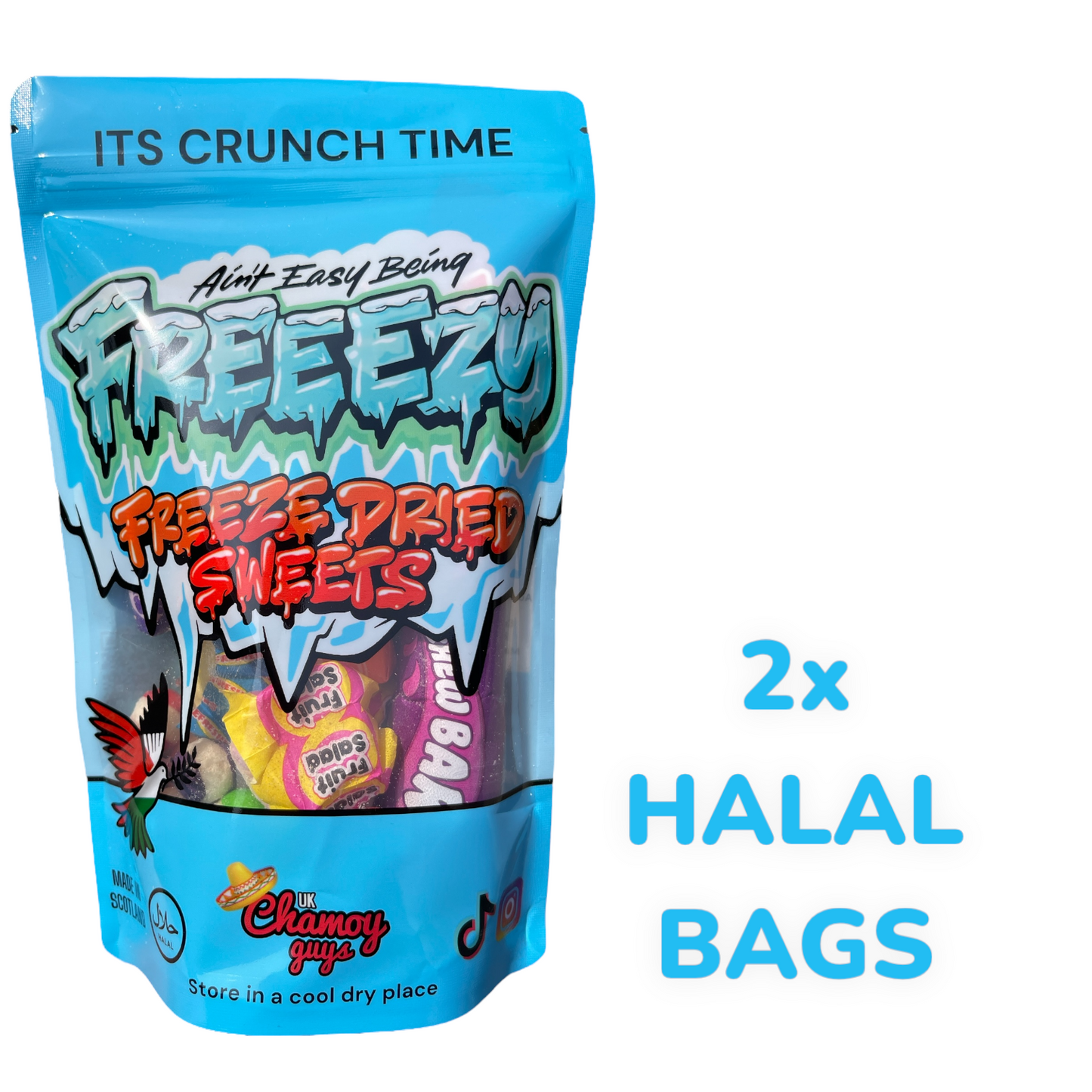 Freeze Dried Original Bags - Halal & Vegan - Multi Buy Deal