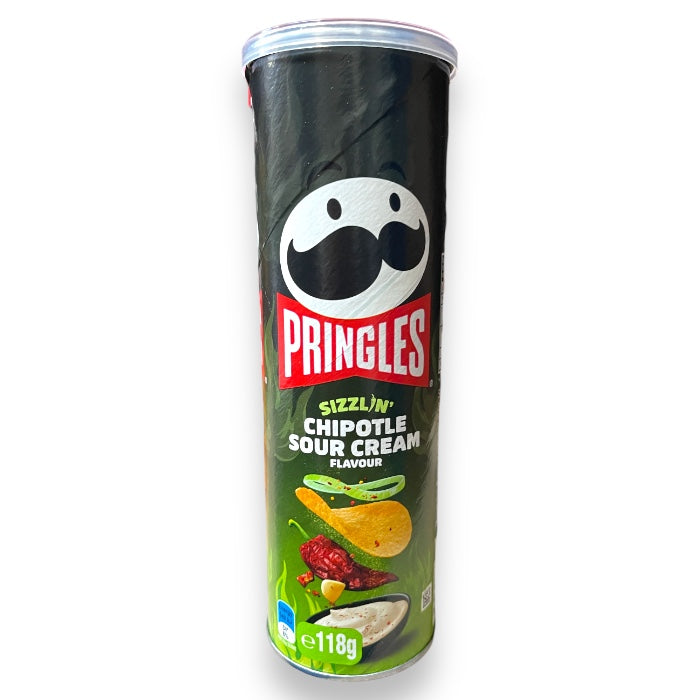 Pringles Sizzlin’ Chipotle Sour Cream (118g)