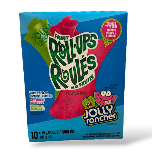 Jolly Rancher Fruit Roll Up Box of 10