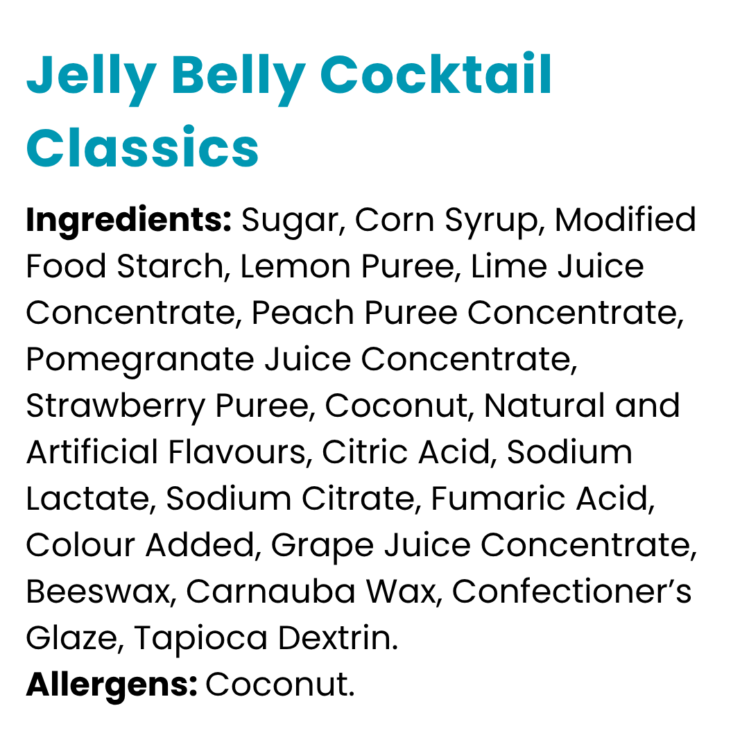 Jelly Belly Cocktail Classics