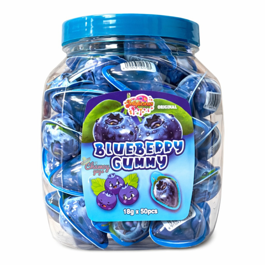 Jellylicios Blueberry Gummy 18g x 50pcs