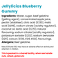 Jellylicios Blueberry Gummy 18g x 50pcs